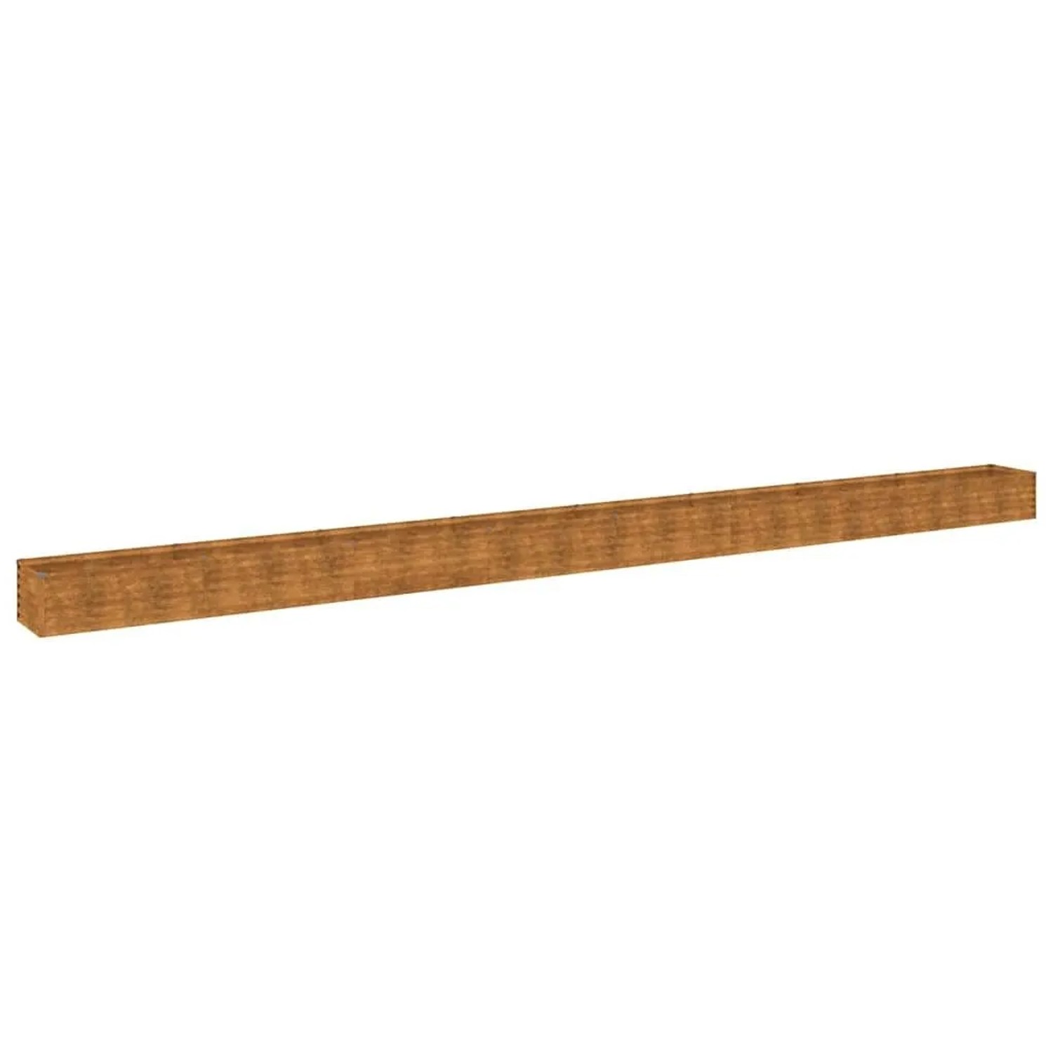 DELUKE Hochbeet Aus Cortenstahl AKSEL Unten Offen Hochbeet Metall Pflanzenbeet Metall Metall Blumenbeet Gemüsebeet 770x50x36cm