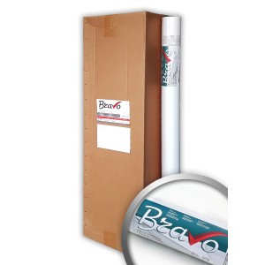 PROFHOME Malervlies, überstreichbare Vliestapete, 16 Rollen (424 m²), Weiß.