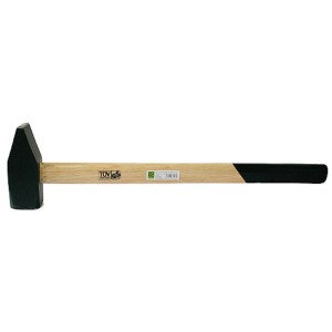 PROREGAL Vorschlaghammer, 10 kg, mit Holzgriff. Werkzeug für Garten und Werkstatt.