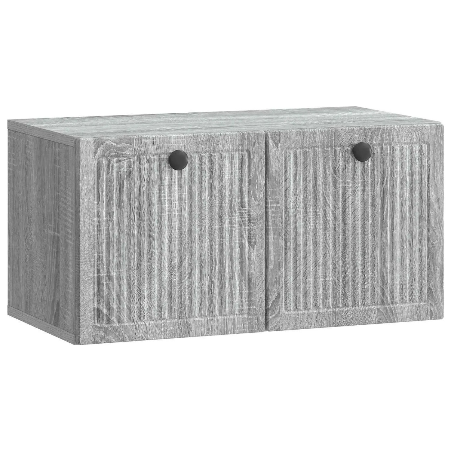vidaXL Wandmontierter TV-Schrank Graues Sonoma 59,5 x 31 x 30 cm 898031