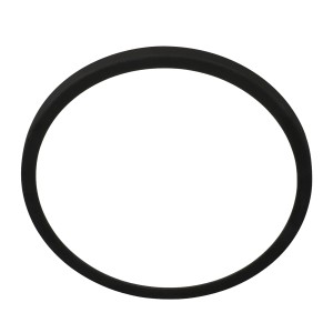 Briloner LED-Bad-Deckenleuchte Kada Microwave Ø 29,5 cm x 2,8 cm Schwarz