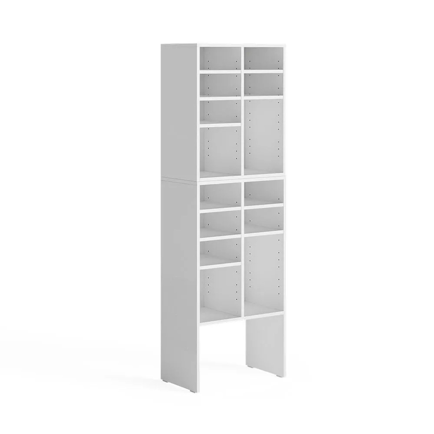 Vicco Schuhschrank-Set Lysander Weiß 53 x 99 2 Teile Art Nr 62679