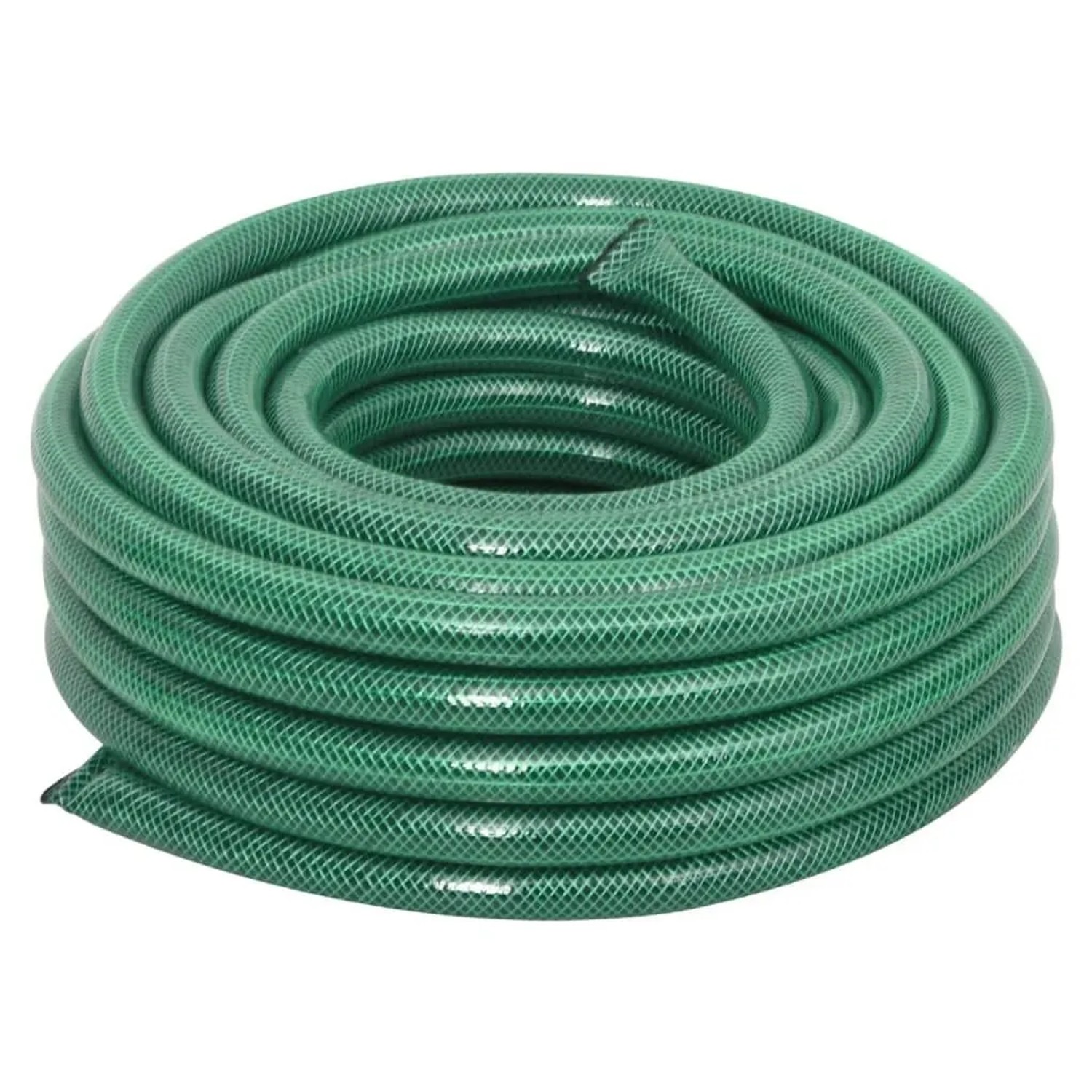 vidaXL Gartenschlauch Grün 50 m PVC 154385