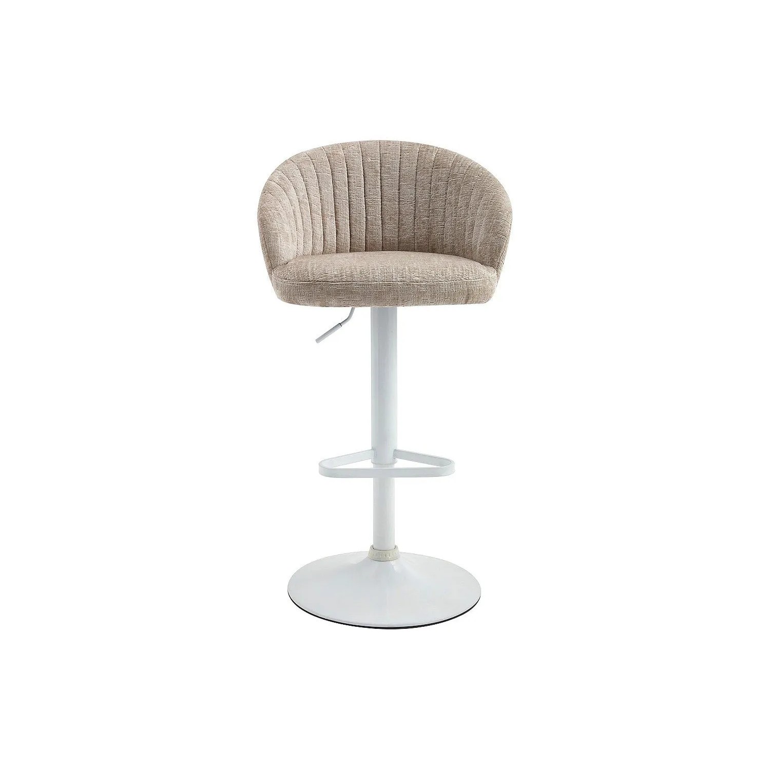 Vente-unique Barhocker Doraliz Cremefarben 54 cm