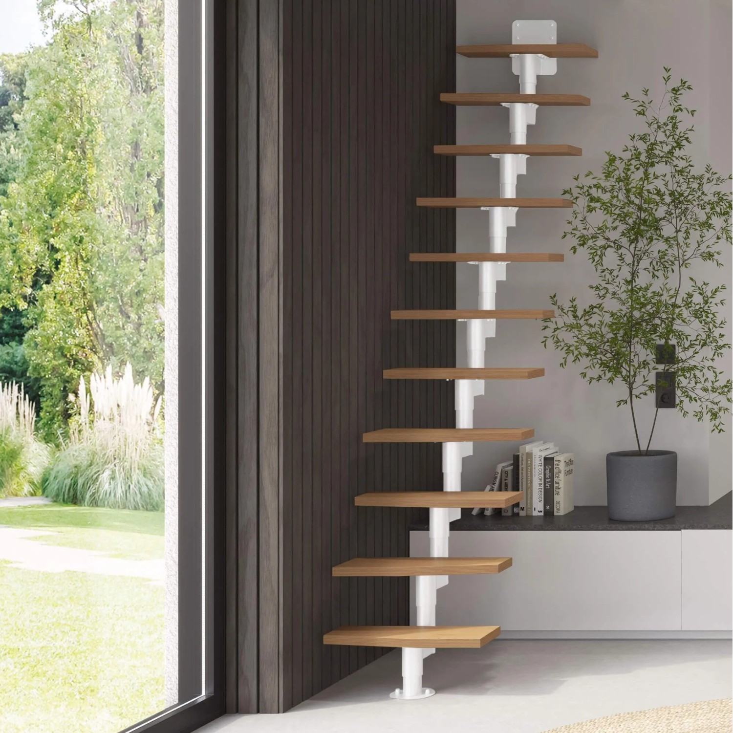 Treppen Intercon Raumspartreppe Delta Premium Mittelholmtreppe 12 Stufen Bu günstig online kaufen