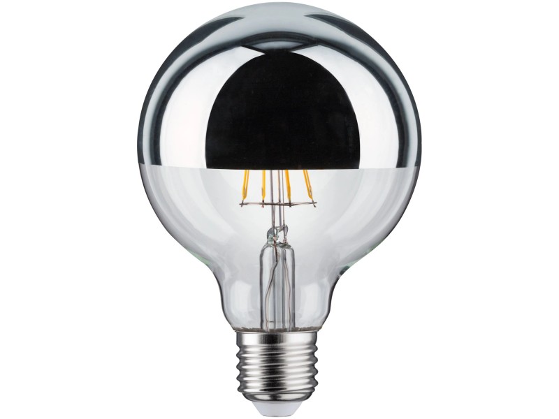 Paulmann LED-Glühbirne 6,5 W Silber bei E27 OBI kaufen Kopfspiegel