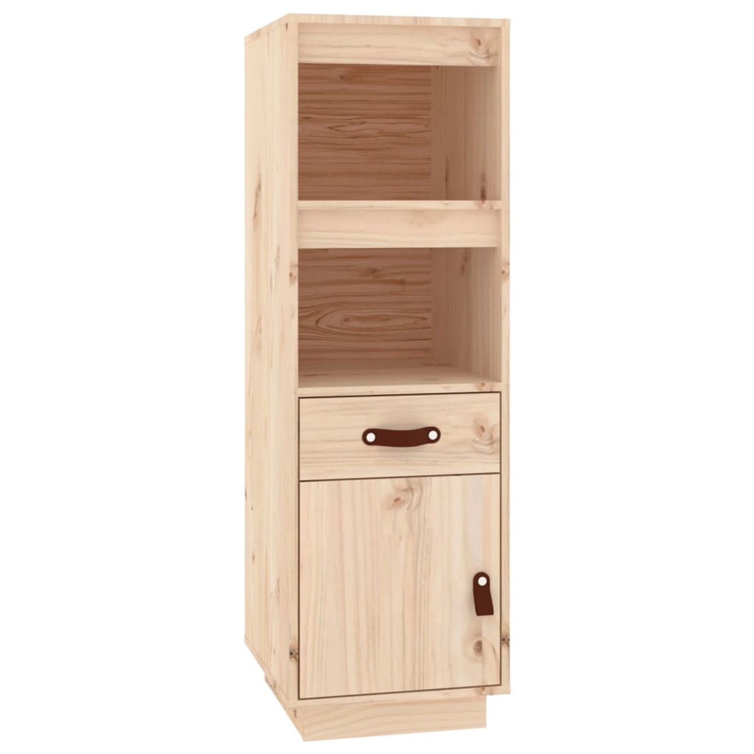 vidaXL Highboard 34x40x108,5 cm Massivholz Kiefer 820152 günstig online kaufen