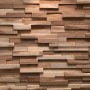 Holzverblender Firenze Teak von Rebel of Styles, 49,5x18cm, aus FSC®-zertifiziertem Teakholz.