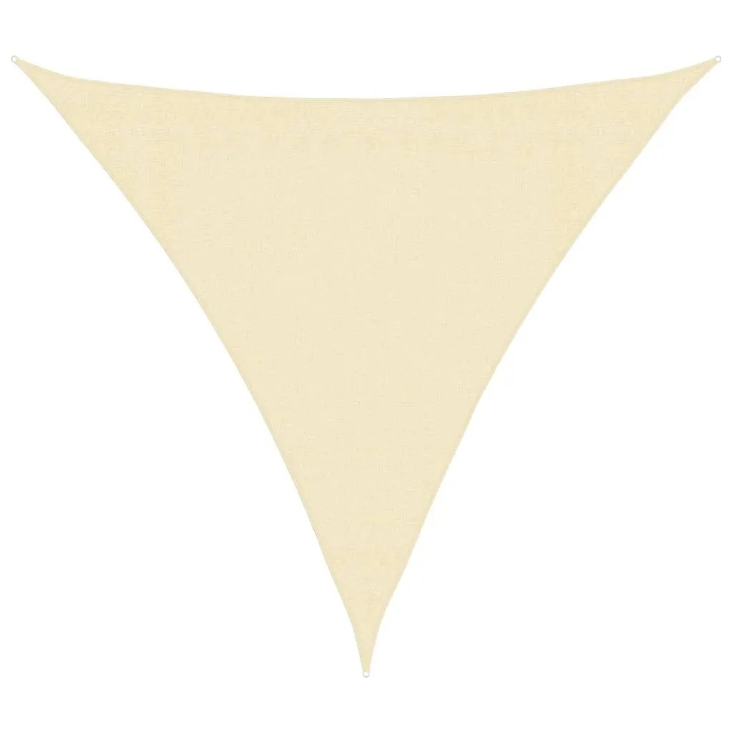 Thumbnail - vidaXL Sonnensegel 160 g/m² Creme 3x3x3 m HDPE 311197