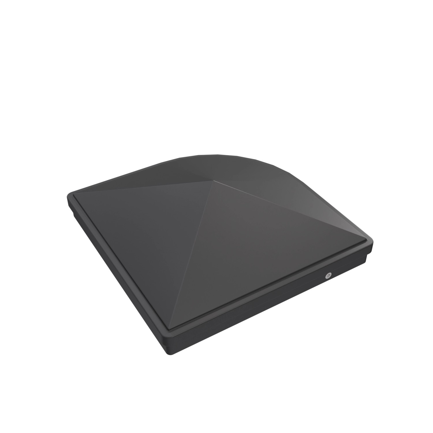 GroJa Pfostenkappe Premium für variable Pfosten 9 cm x 9 cm Anthrazit günstig online kaufen