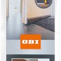 OBI Türdichtschiene Alu Braun, selbstklebend, für Türspalten bis 15mm.