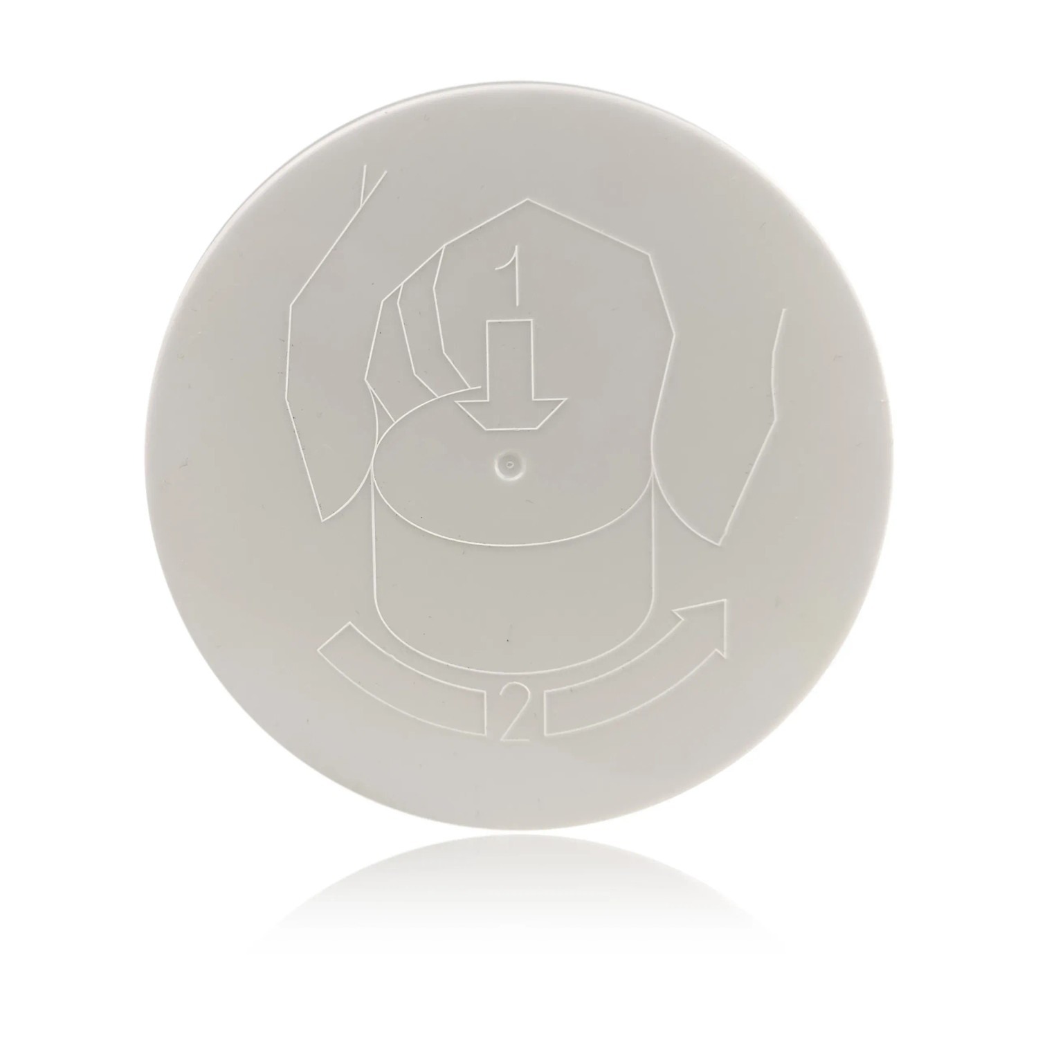 Deckel der Bayzid 6in1 Multitabs Dose für Poolreinigung mit Hinweisen zur Anwendung.