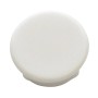 Gardinia Abdeckkappe, weiß, 10er-Pack für Gardinenschienen zur Abdeckung von Bohrlöchern.