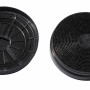 Aktivkohlefilter CF110 für Dunstabzugshauben, rund, schwarz, 2er-Set.