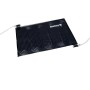 Bestway Solar Poolheizung, 110x171 cm, schwarze Matte mit Schläuchen für Poolwasser Erwärmung.