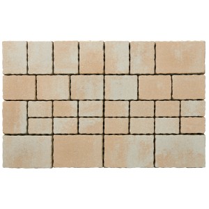 Kann Mehrformat-Pflaster Encanto Antik Sandsteingelb-Nuanciert