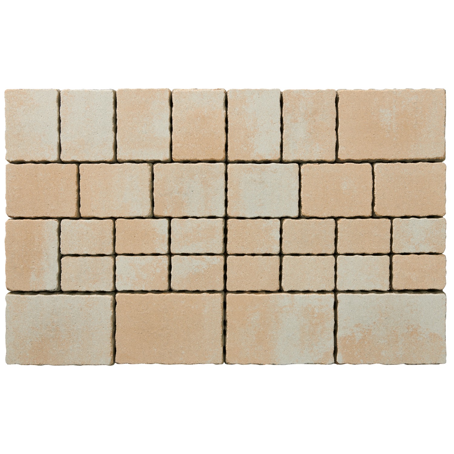 Kann Mehrformat-Pflaster Encanto Antik Sandsteingelb-Nuanciert