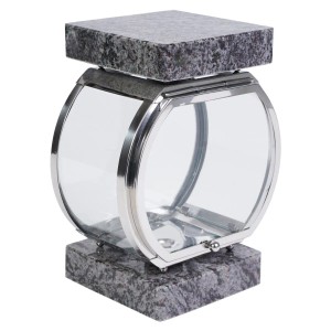 KOKA Grablampe Rund Edelstahl Granit Orion