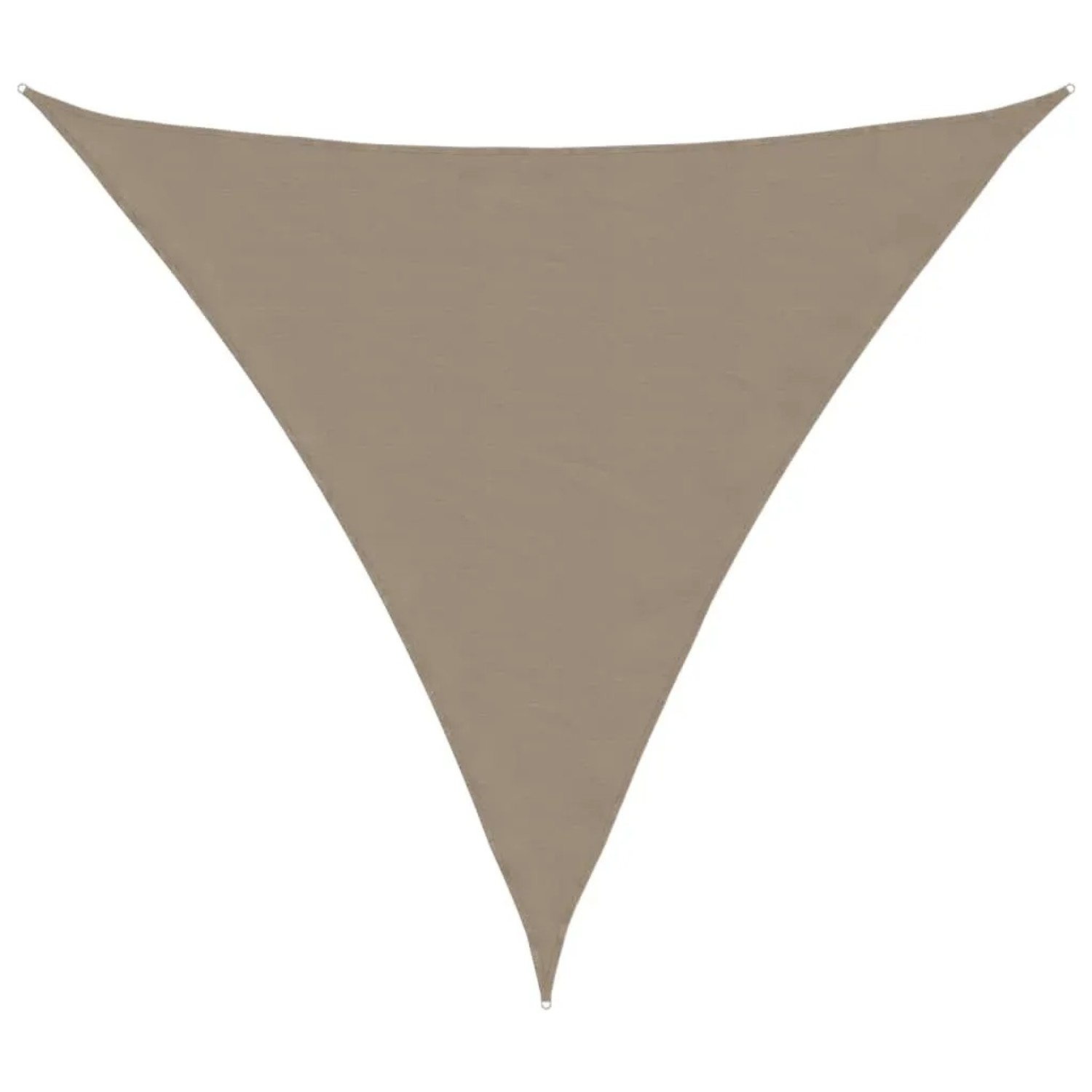 Furnicato Sonnensegel Oxford Gewebe Dreieckig 6x6x6 M Taupe