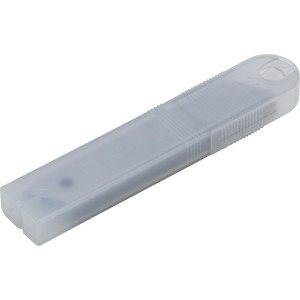 LUX Abbrechklingen 18mm, 15 Stück im transparenten Kunststoffbehälter.