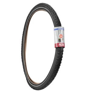 Fischer Trekking Reifen, 28 Zoll, mit Reflexstreifen und Pannenschutz.