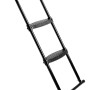 Schwarze EXIT Trampolin Leiter für Rahmenhöhe 80-95 cm, Zubehör für sicheren Aufstieg.