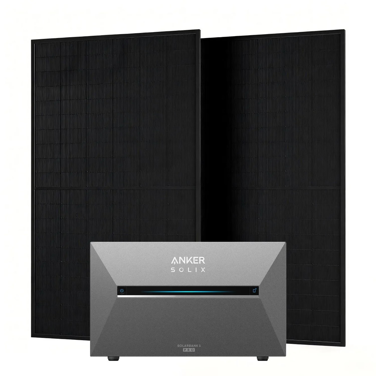 Anker Solix 1.000 W Balkonkraftwerke mit Solarbank 3 Pro ohne Halterung