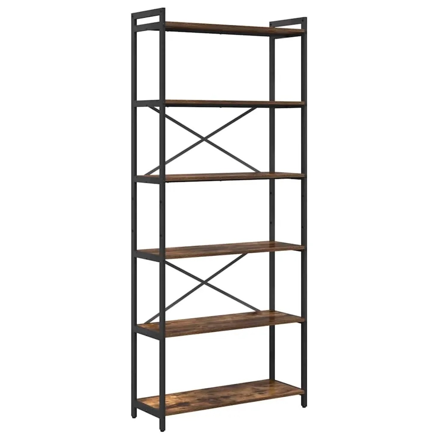 vidaXL Bücherregal Geräucherte Eiche 40 x 30 x 85 cm Holzwerkstoff 868409 günstig online kaufen