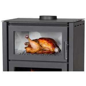 Victoria Kaminofen Modena F mit Backfach mit 11,53 kW