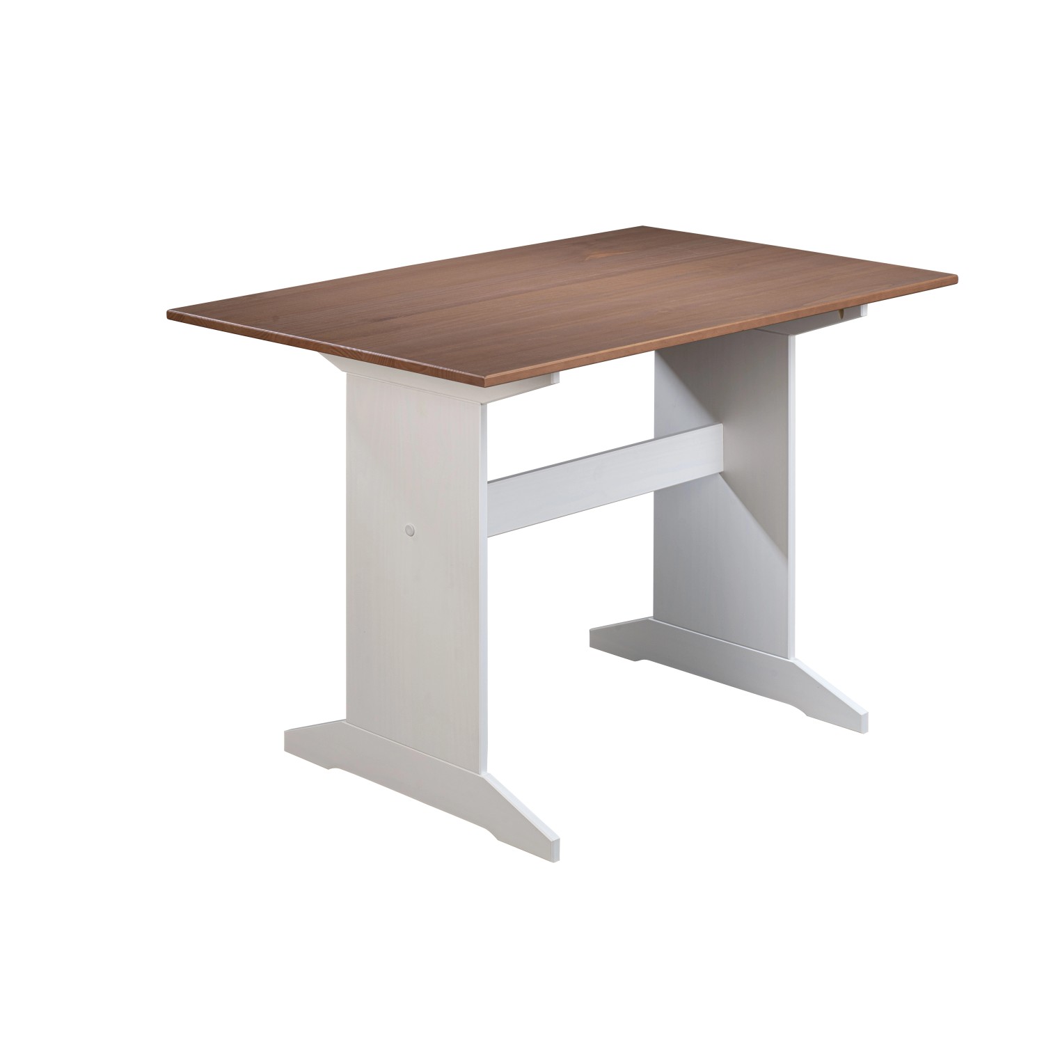 ebuy24 WrightB Esstisch Weiss Braun günstig online kaufen