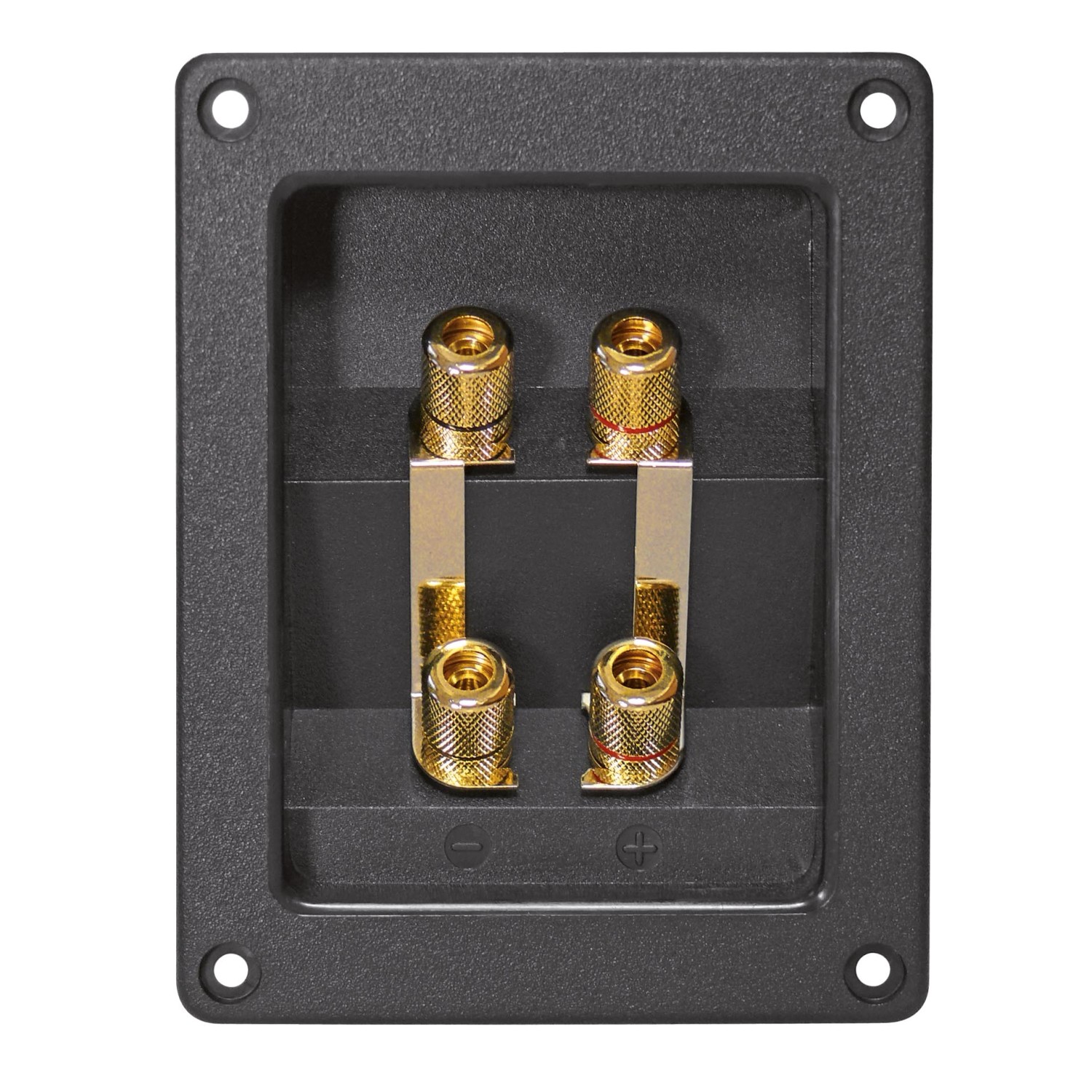 Dynavox Lautsprecher Anschluss Terminal Eckig Bi-Wiring
