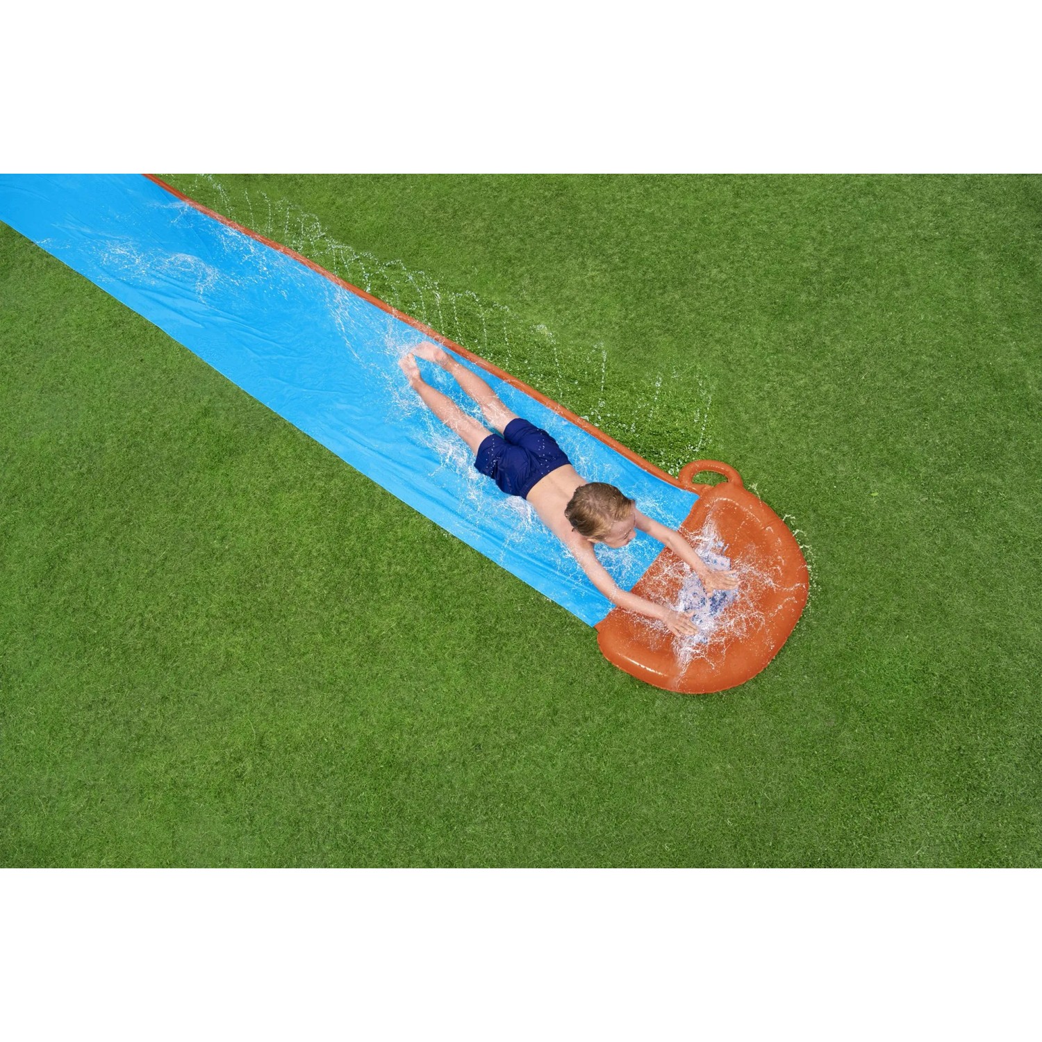 BESTWAY H2OGO! Double toboggan aquatique 488 x 143 cm 52478