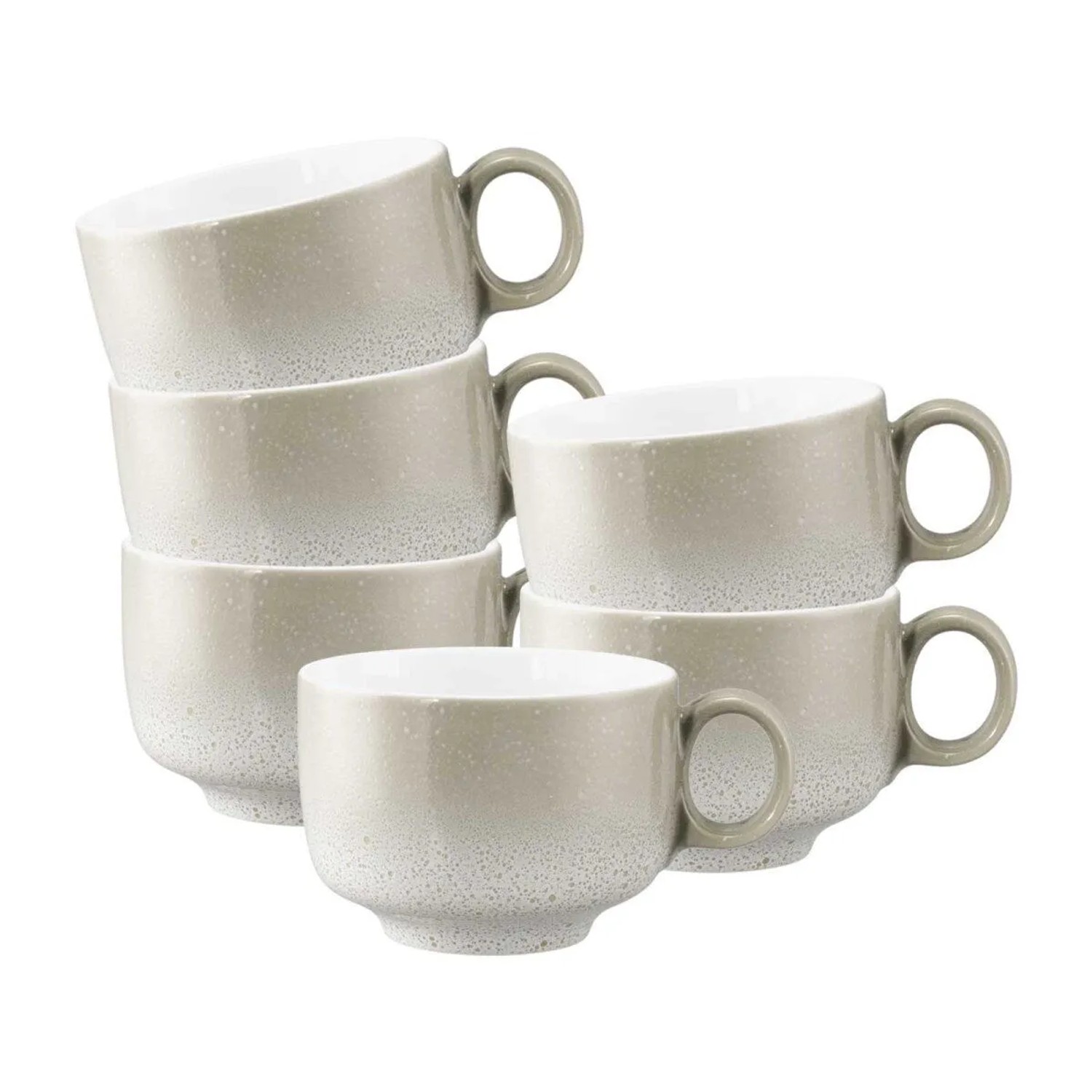 Seltmann Weiden Sento Home Milchkaffeetasse 350 ml 6er Set Aura Cream