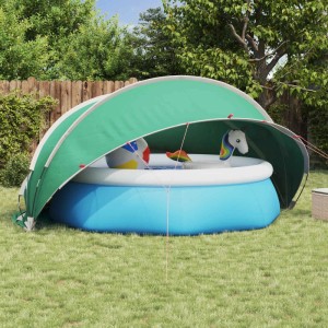 vidaXL Pool-Dome Blau 405 x 405 x 192 cm 42001107