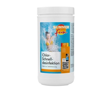 Summer Fun Chlor-Schnell-Desinfektion 1,2 kg für Stoßchlorungen kaufen bei  OBI