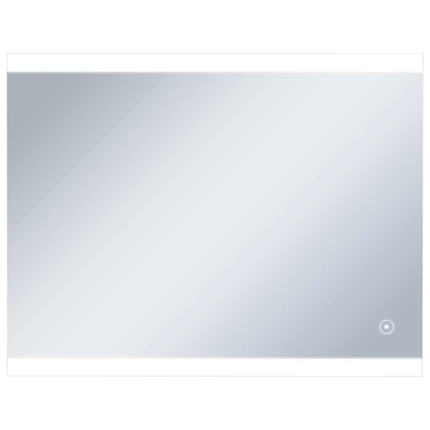 vidaXL LED-Badspiegel mit Berührungssensor 80x60 cm 144733