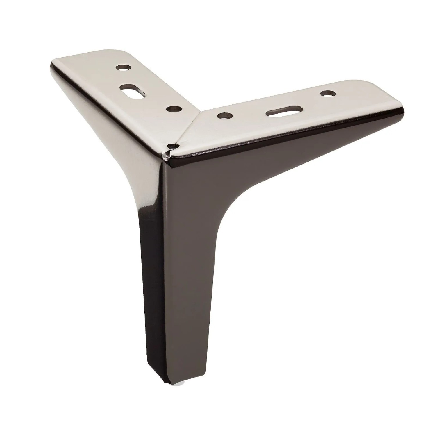 SOTECH Möbelfuß VICTOR Höhe 130 mm Schwarz Verchromt