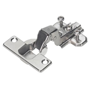 Hettich Topfscharnier für innenliegende Türen zum Aufschrauben, Möbelbeschlag.