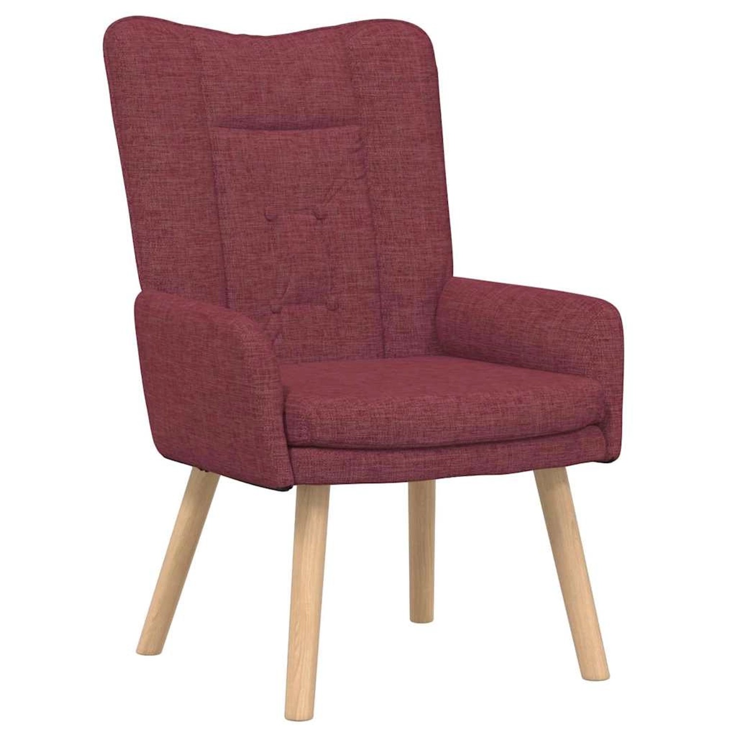 vidaXL Relaxsessel Weinrot 63 x 67 x 94 cm Stoff 42001827 günstig online kaufen