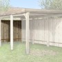 Weka Rückwand für Carport, kesseldruckimprägniert, 20 mm Wandstärke, Holz