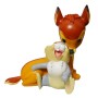 Disney Gartendeko: Bambi und Klopfer als niedliche Gartenfigur.