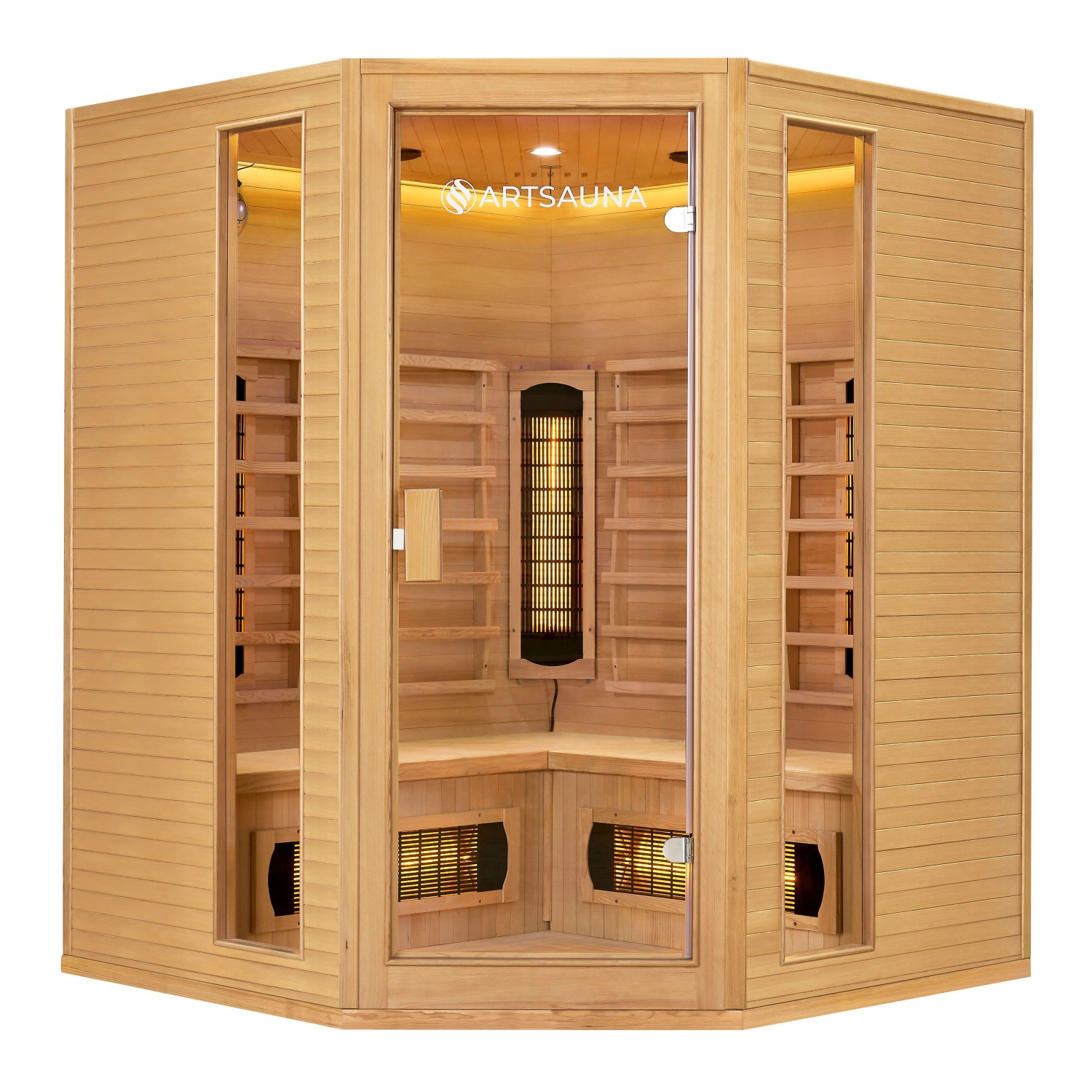 Artsauna Infrarotkabine Wärmekabine Nyborg E150V mit Vollspektrum Flächenst günstig online kaufen