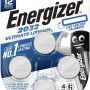 Energizer CR2032 Lithium Knopfzellen, 4er-Pack. Langlebige Batterien für elektronische Geräte.