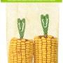 Vitakraft Golden Corn Maiskolben, 2 Stück Nager-Snack im Netz mit Halterung.