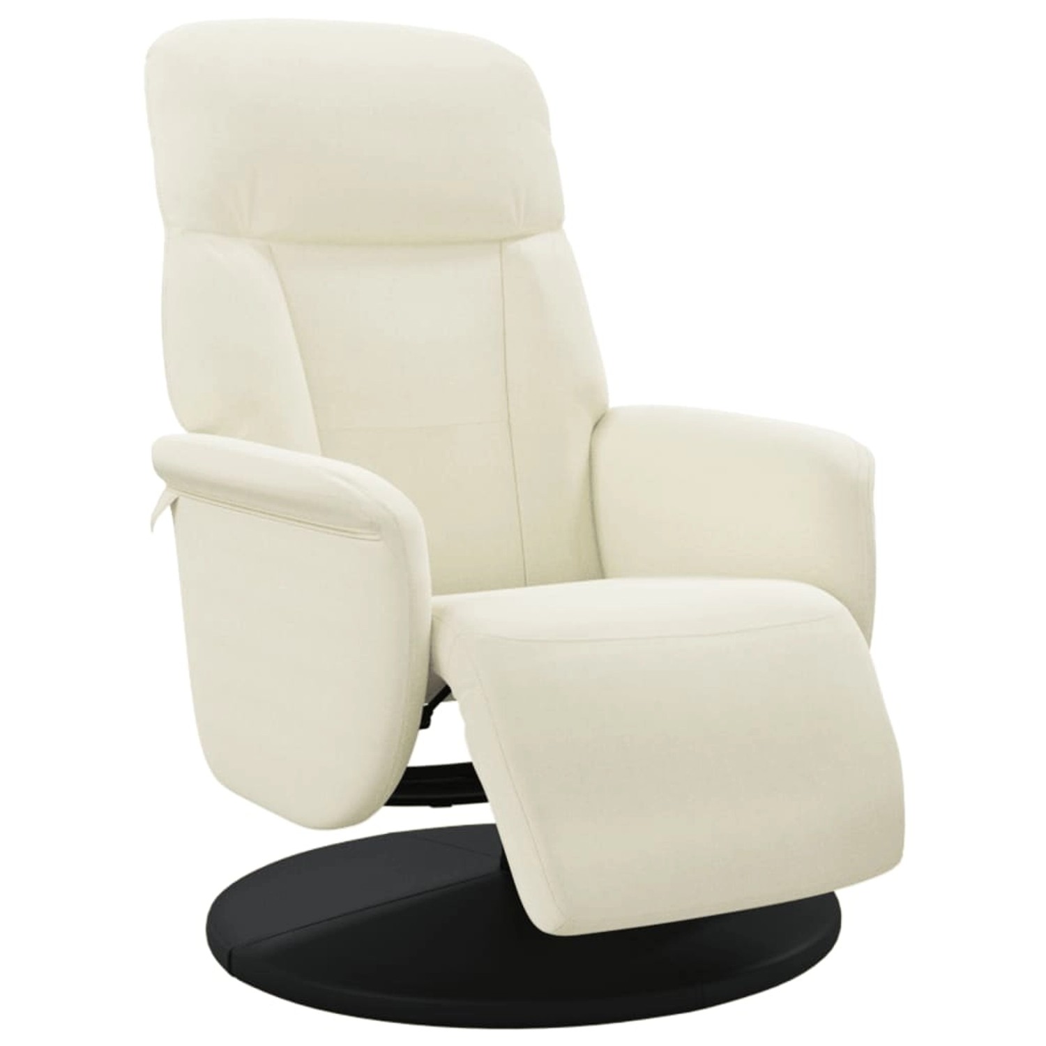 vidaXL Relaxsessel mit Fußteil Creme Samt 356688 günstig online kaufen