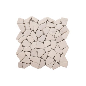 Vente-unique Fliese Poesy Cremefarben 30 cm