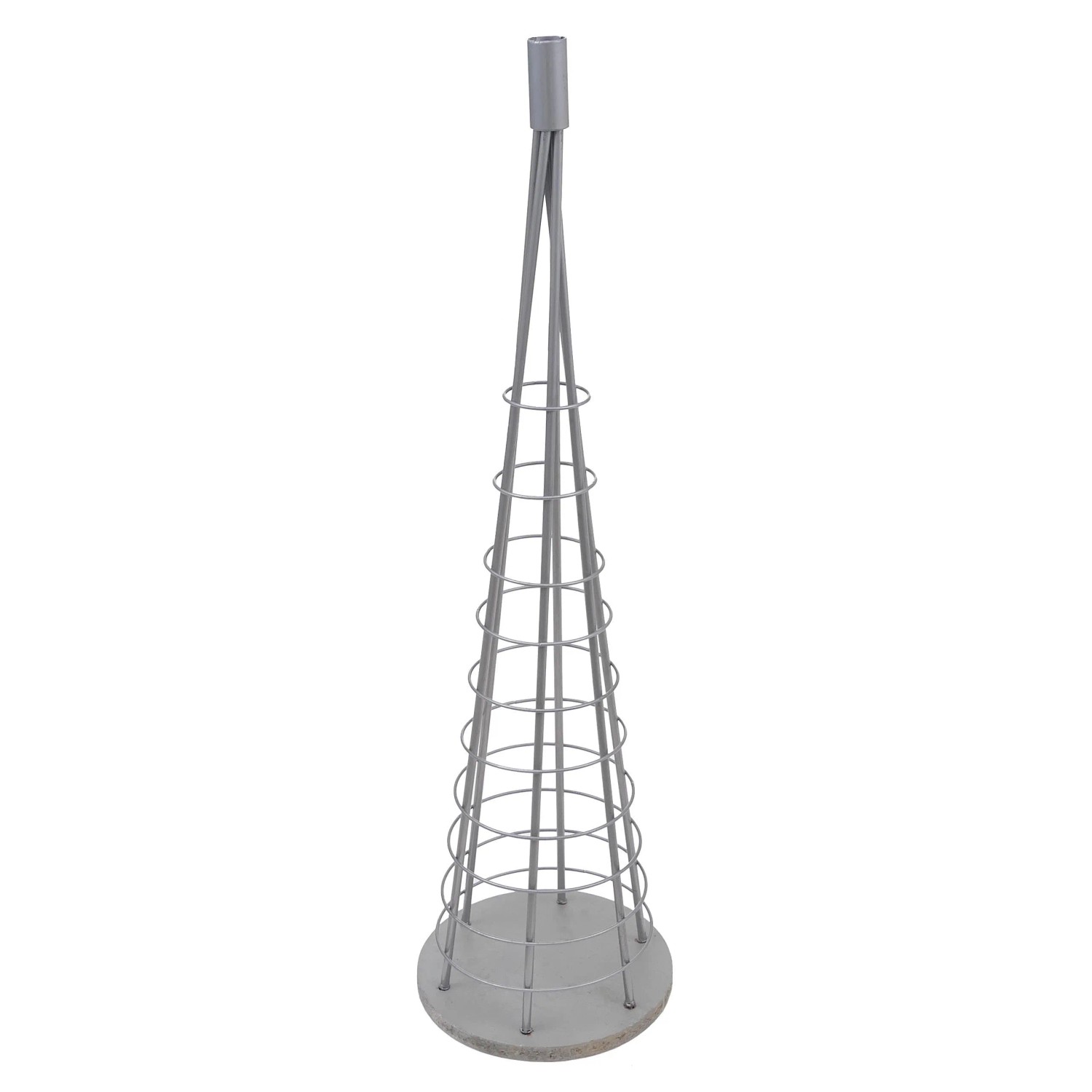 MCW Deko-Baum O91 Metall 90cm Silberfarben