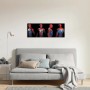 Komar Keilrahmenbild: Marvel Spider-Man Portrait in Blau, Leinwand auf Holzrahmen.