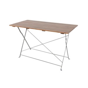 Lex Gartentisch Biergartentisch Balkon Gartenmöbel Akazienholz Klappbar 120x60 cm