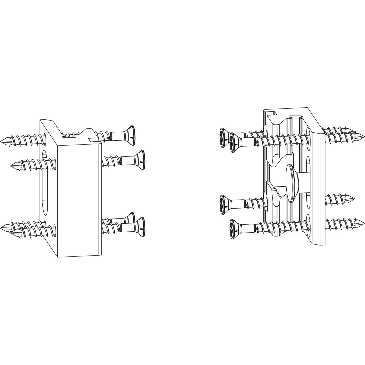 Maco Hs Mittelverschluss Rc3 für Dichtungsschiene Pvc 28mm Silber mit Schrauben